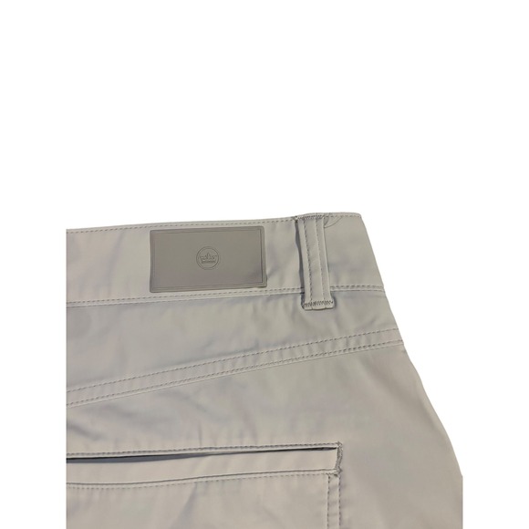 Peter Millar Crown Crafted Bingham Mens Size 38x34 Five Pocket Pants Light Grey - Picture 11 of 14